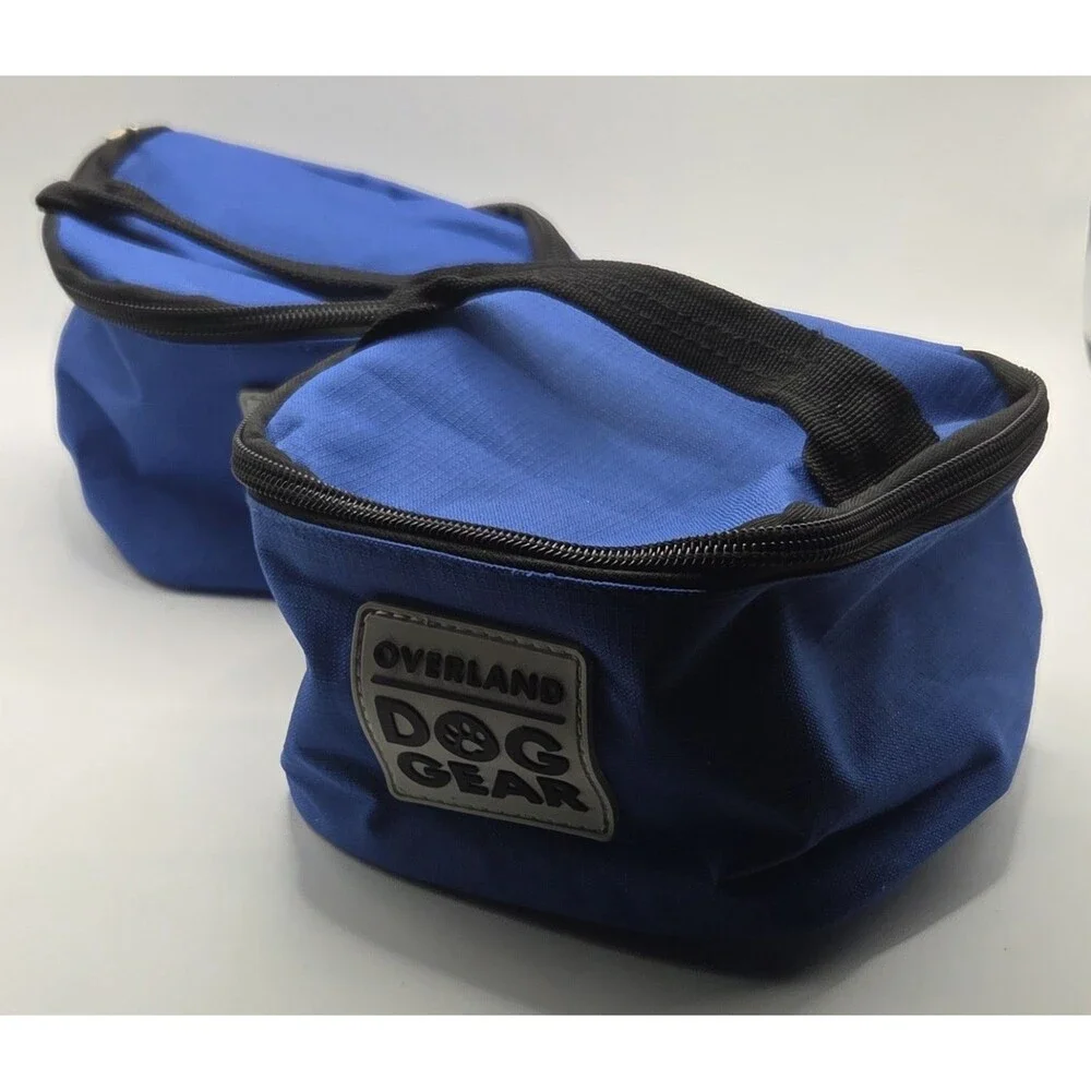 Overland Dog Gear Dine Away Kit 7 Pc Sm to Med Dog Pet Travel Essential Mobile